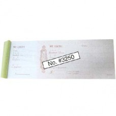 3250 Offical Receipt w/Number 50Sheets