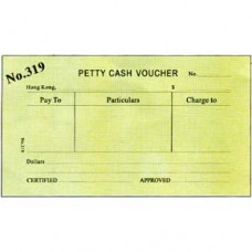 319 Account Petty Cash Voucher