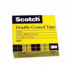 3M Scotch 665 Double Side Tape 1/2
