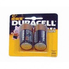 Duracell Alkaline Battery C 2's