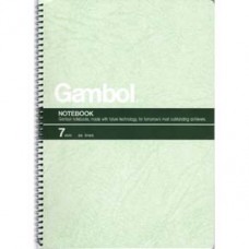 Gambol S6807 雙線圈筆記簿 B5 7吋x10吋 80頁