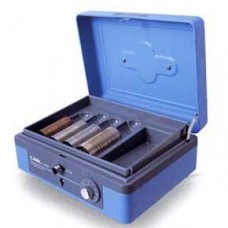 Carl CB-8200 Double Layers Cash Box w/Keys & Lock 8