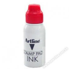 Artline ESA-2N Stamp Pad Ink 50ml Red