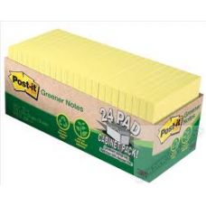 3M Post-it 654-PR-24CP Note Recycled 3