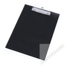 731 PVC Clip Board w/Cover F4 Black