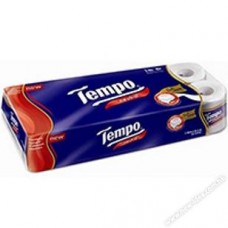 Tempo Bathroom Tissue Roll 3-Ply Neutral 12Rolls