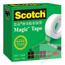 3M Scotch 810 Magic Tape 3/4''x36yds