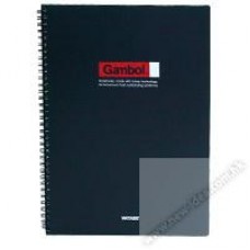 Gambol DS4000 PP Twins Wire Ring Note Book A4 80Pages