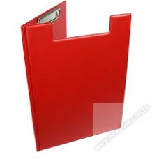 730 PVC Clip Board w/Cover A4 Red