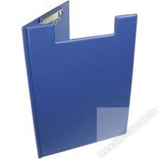 731 PVC Clip Board w/Cover F4 Blue