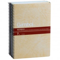 Gambol S5007 雙線圈筆記簿 A5 6吋x8吋 100頁