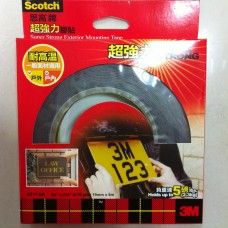 3M Scotch 4011-6A Permanent Outdoor Mounting Tape 3/4