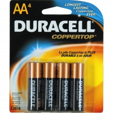 Duracell Alkaline Battery 2A 4's