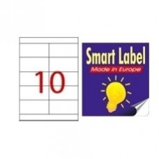 Smart Label 2568 多用途標籤 A4 105毫米x50.8毫米 1000個 白色