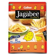 Calbee Jagabee Potato Sticks Original Flavor Standing Pouch 90g