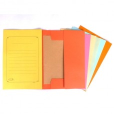 4-Fold Paper Folder F4 Orange