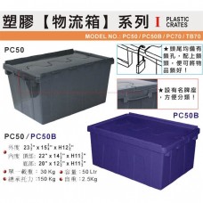 PC50 Plastic Industrial Container 23-5/8