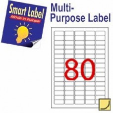 Smart Label 2618 多用途標籤 A4 35.6毫米x16.9毫米 8000個 白色