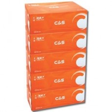 Clean & Soft Facial Box Tissue 5Boxes