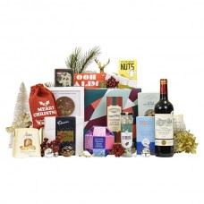 Christmas Essentials Hamper With Wine