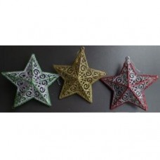 Christmas Decoration 5 Pointed Star B 5