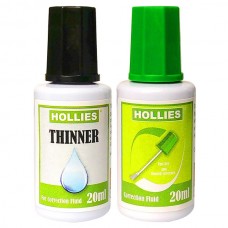 Hollies Correction Fluid w/Thinner Set