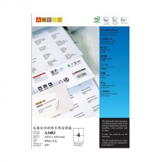ANEOS A3483 Multipurpose Label A4 105mmx148.5mm 100's White