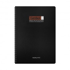 Gambol DS6000 PP Twins Wire Ring Note Book B5 60Pages