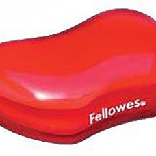 Fellowes 91677 Crystal Gel Flex Rest Red