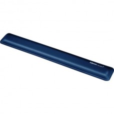 Fellowes 9175601 Microban 防菌長型手腕軟墊 藍色