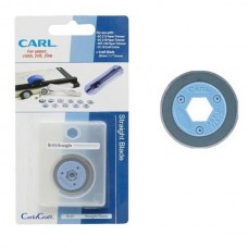 Carl B-01 Rotary Straight Blade 
For DC-212/DC-215/DC-218 Paper Trimmer 1's