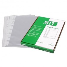 MIT 4060 文件保護套 光面透明 A4 0.08毫米 100個