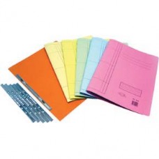 74/D Paper Folder w/Fastener F4 Orange