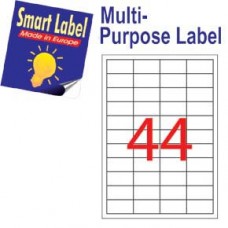 Smart Label 2507 多用途標籤 A4 48.3毫米x25.4毫米 4400個 白色