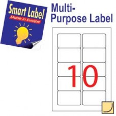 Smart Label 2542 多用途標籤 A4 83.8毫米x50.8毫米 1000個 白色