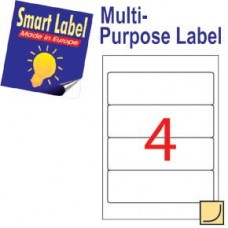 Smart Label 2579 多用途標籤 A4 192毫米x59毫米 400個 白色