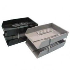 304-15 Double Layer Document Tray F4 Black