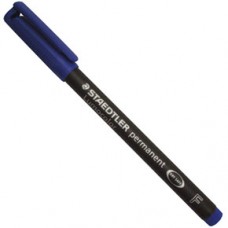 施德樓 318F 不脫色投影筆 0.6毫米 藍色