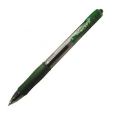百樂牌 G2-7 按掣式啫喱筆 0.7毫米 綠色