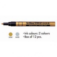 雅麗 990XF 油性漆油筆 0.8毫米 銀色