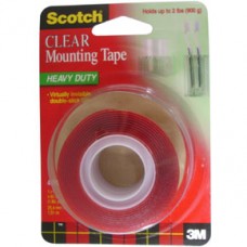 3M Scotch 4010 Double Stick Clear Mounting Tape 1